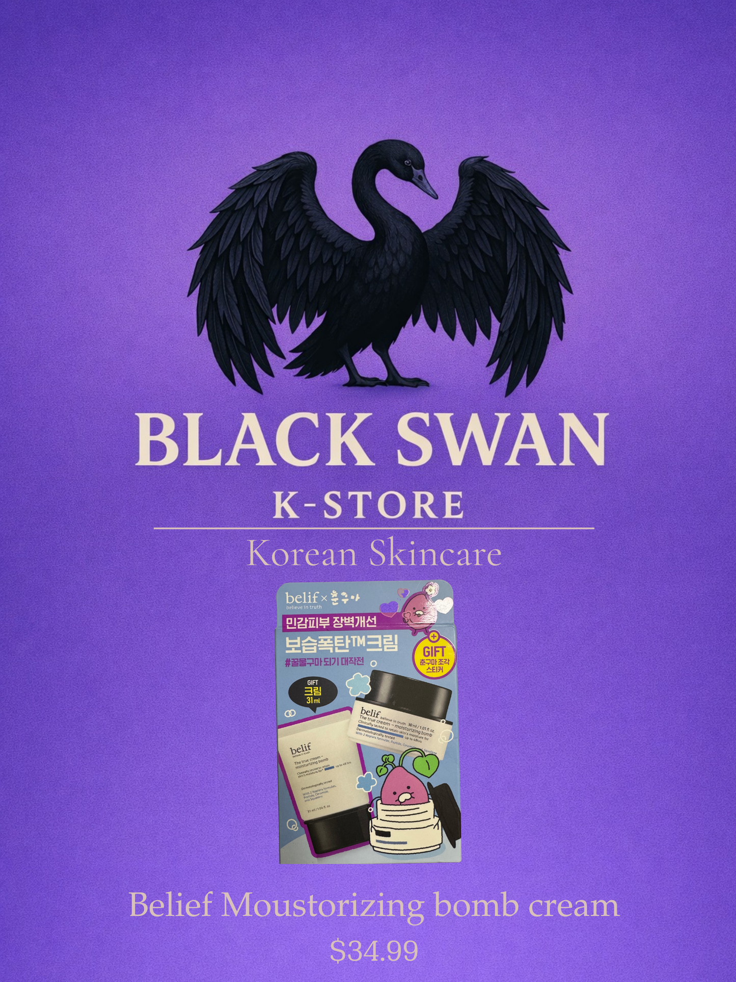 Belif Moisturizing Bomb Cream