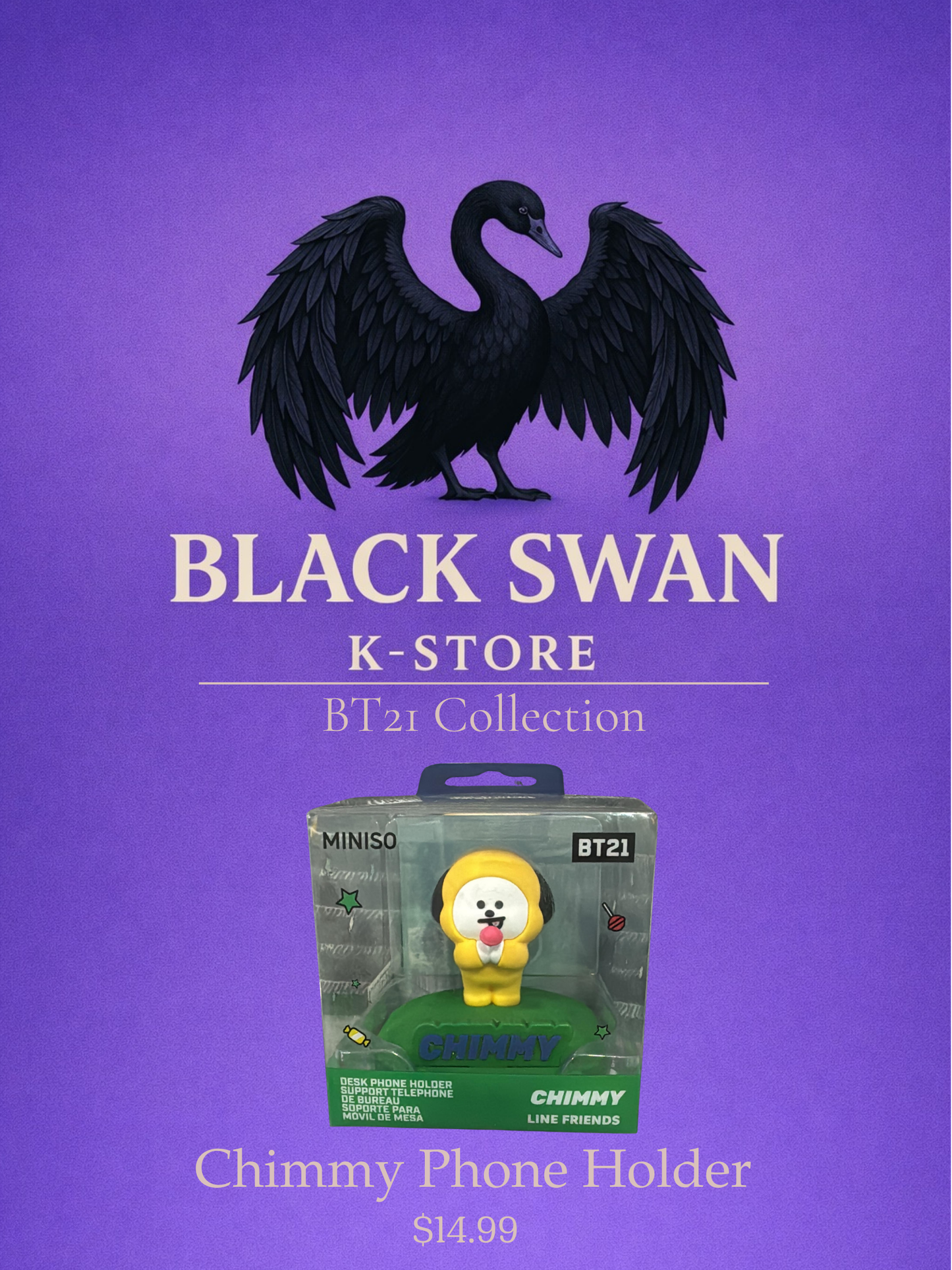 BT21 Character Phone Holder