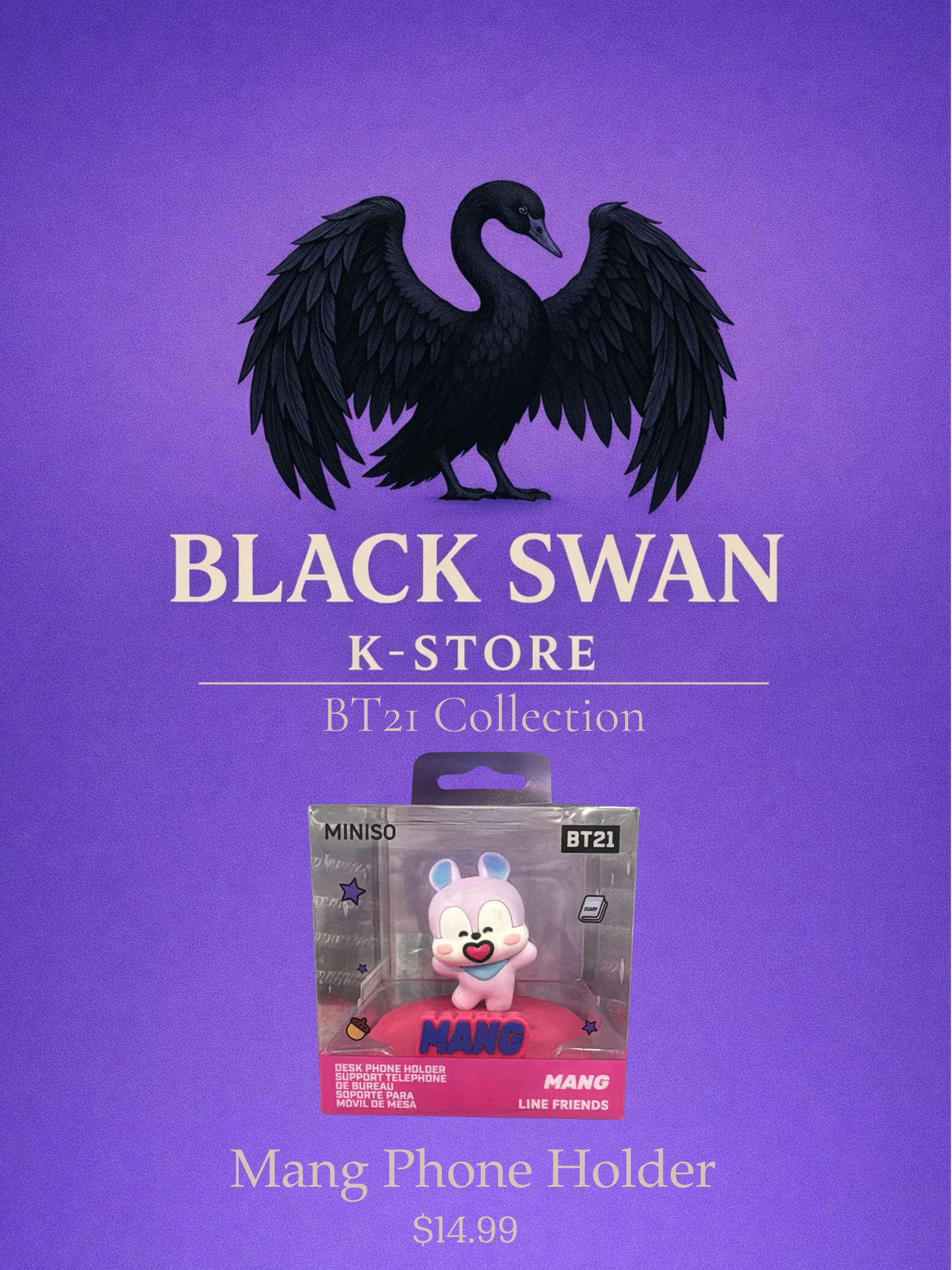 BT21 Character Phone Holder