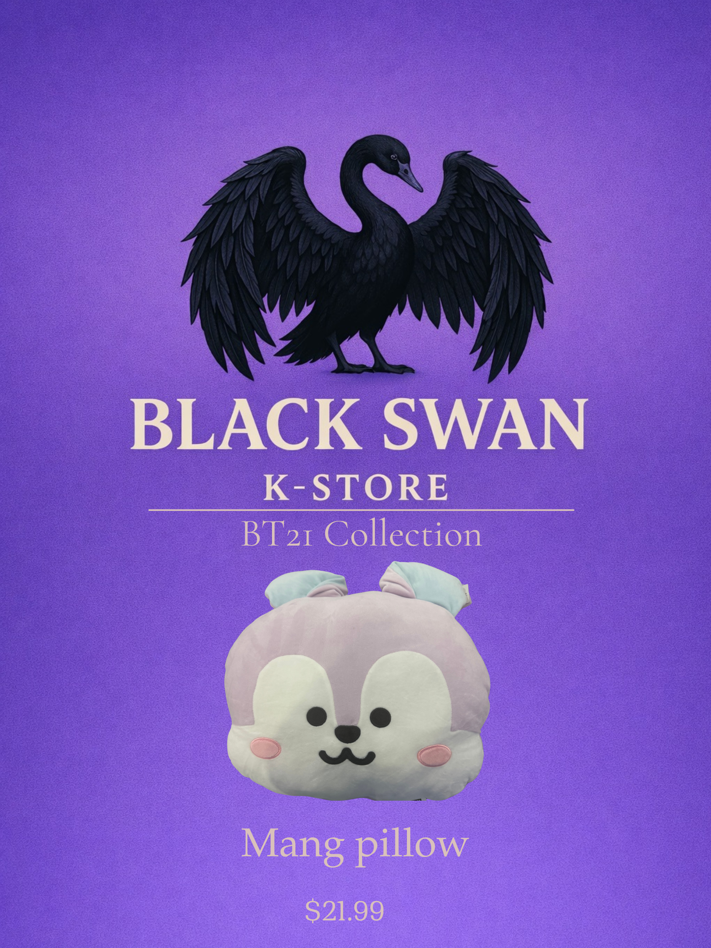 BT21- Inspired Plush Pillow