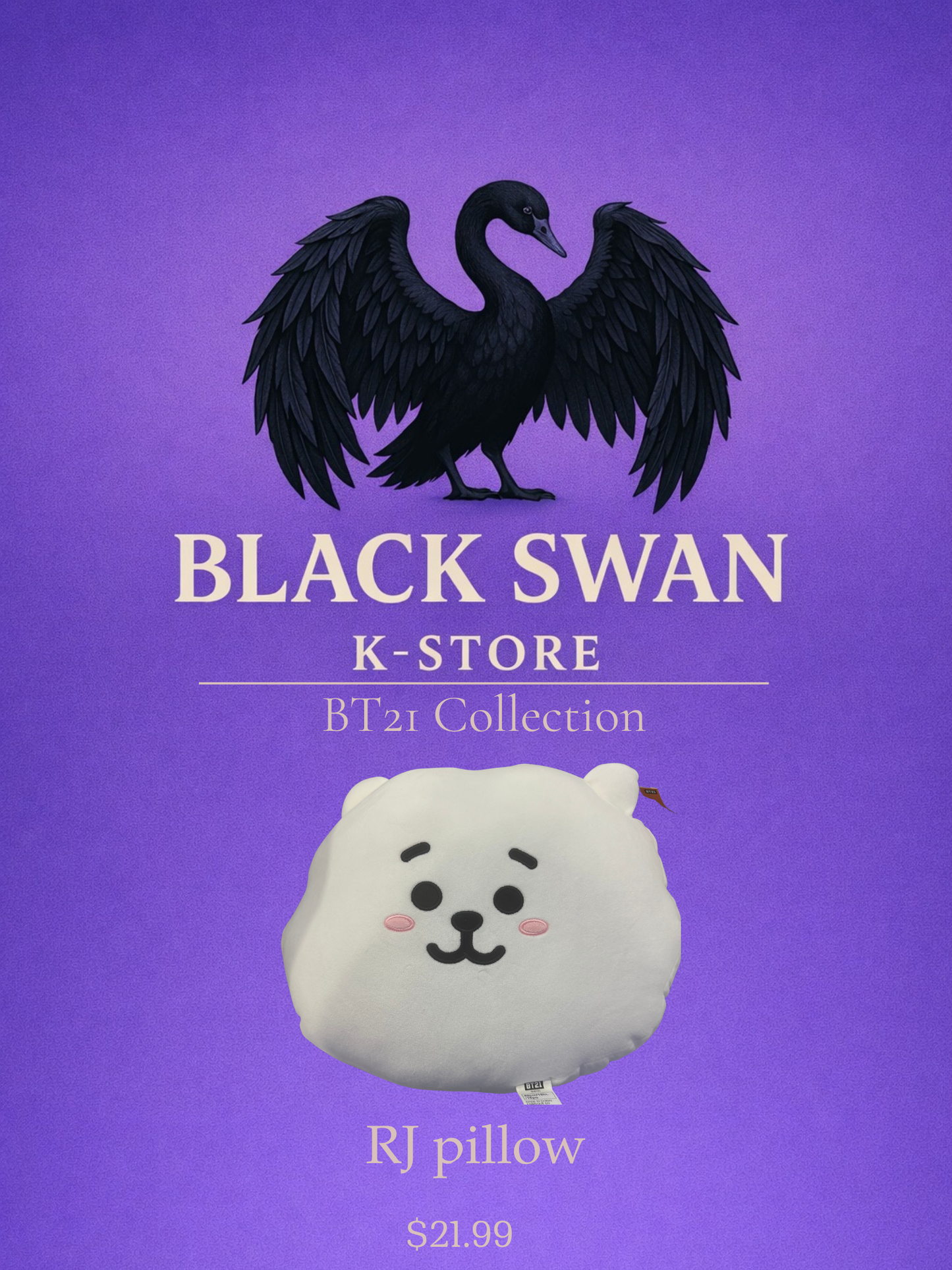 BT21- Inspired Plush Pillow